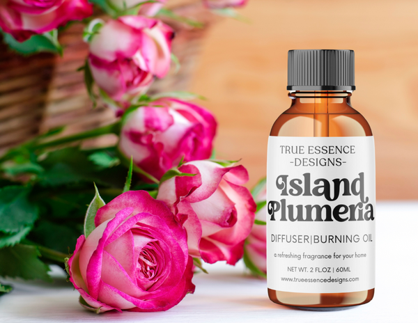 Island Plumeria Scented Home Fragrance Burning Oil ~ Diffuser Oil